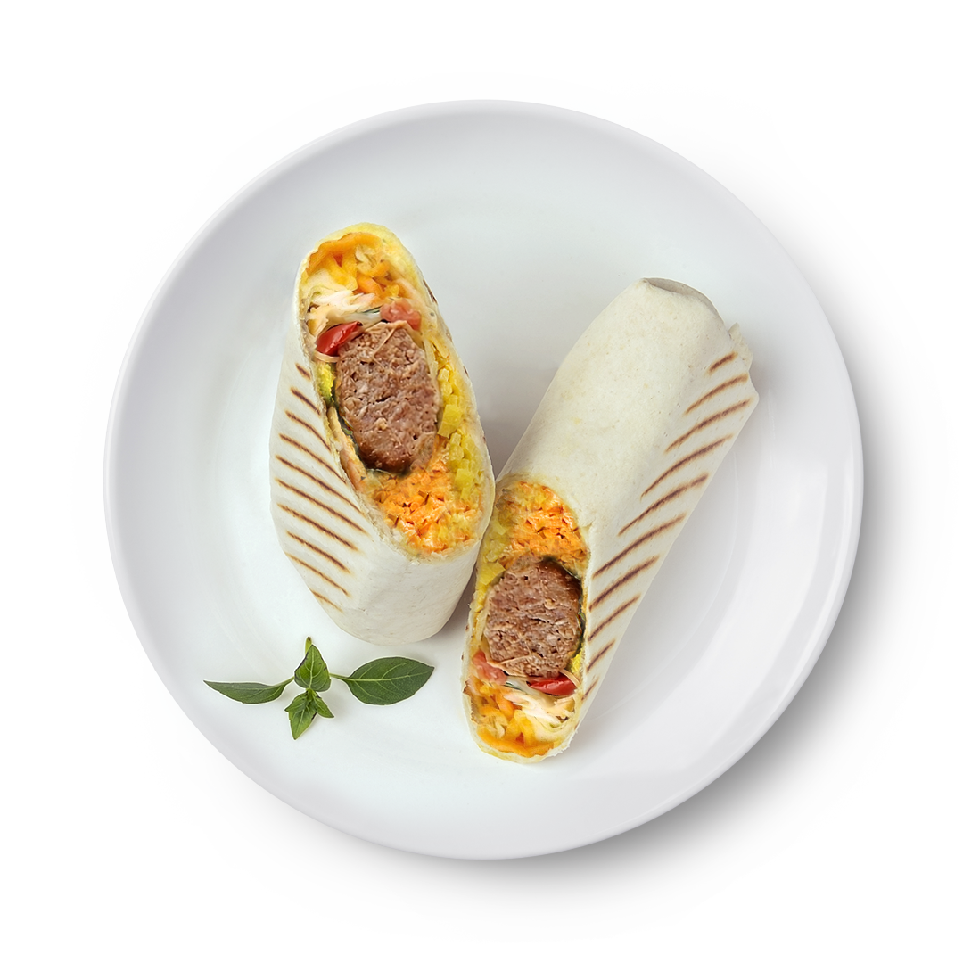 Гриль-ролл с говядиной и лемонграссом