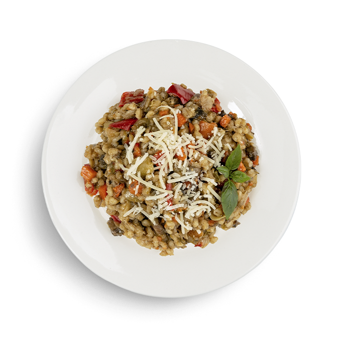 Перлотто с овощами