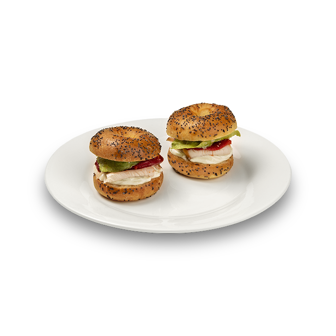 Бейглы с индейкой