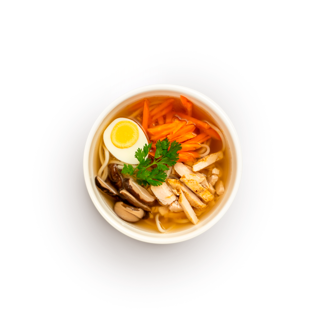 Рамен с курицей