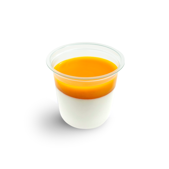 Мусс Панна котта с манго