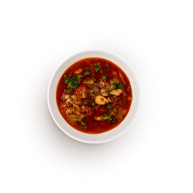 Рассольник с грибами