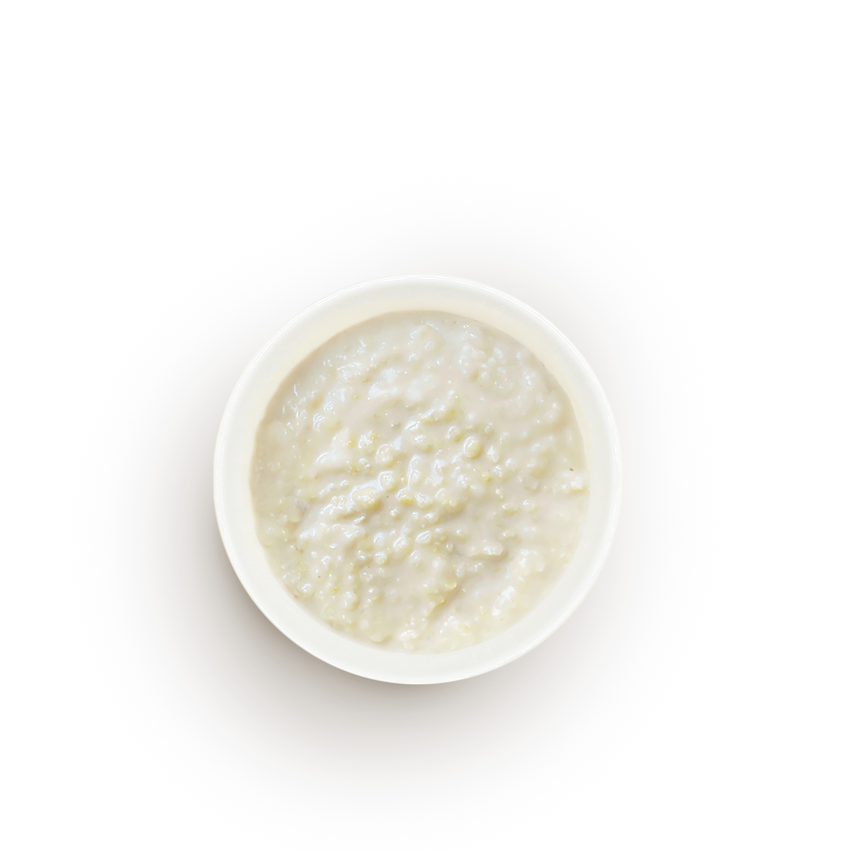 Пшенная каша на банановом молоке с халвой 