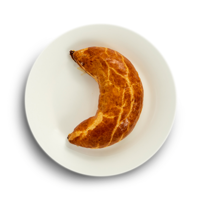 Австрийский маковый рогалик "Кракелюр"