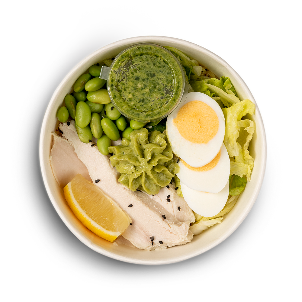 Fit-боул с цыпленком су-вид