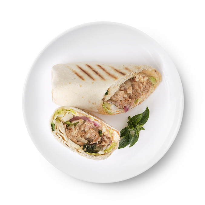 Гриль-ролл с томленым окороком