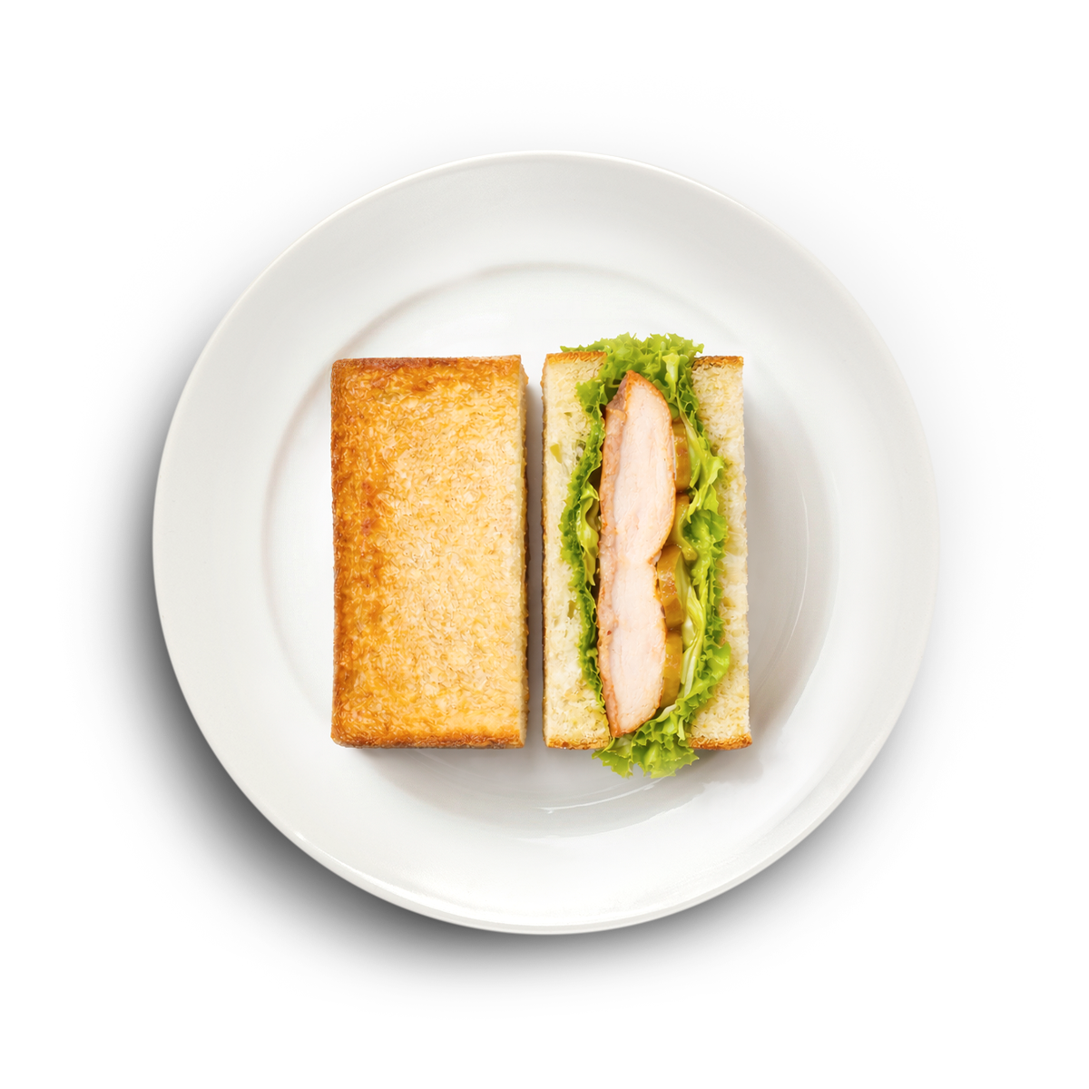 Кацу-сандо с хрустящим цыпленком