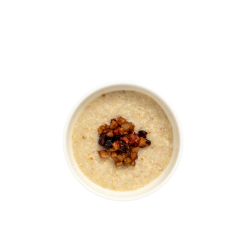 Каша полбяная с печеными яблочками