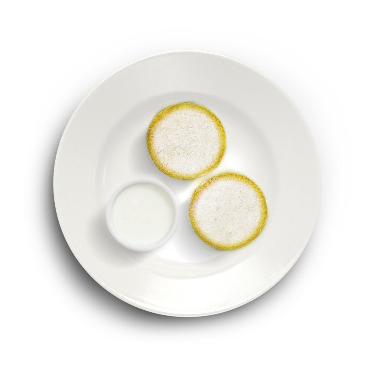 Творожное суфле с яблоками