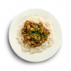 Пад-ка-прао с цыпленком