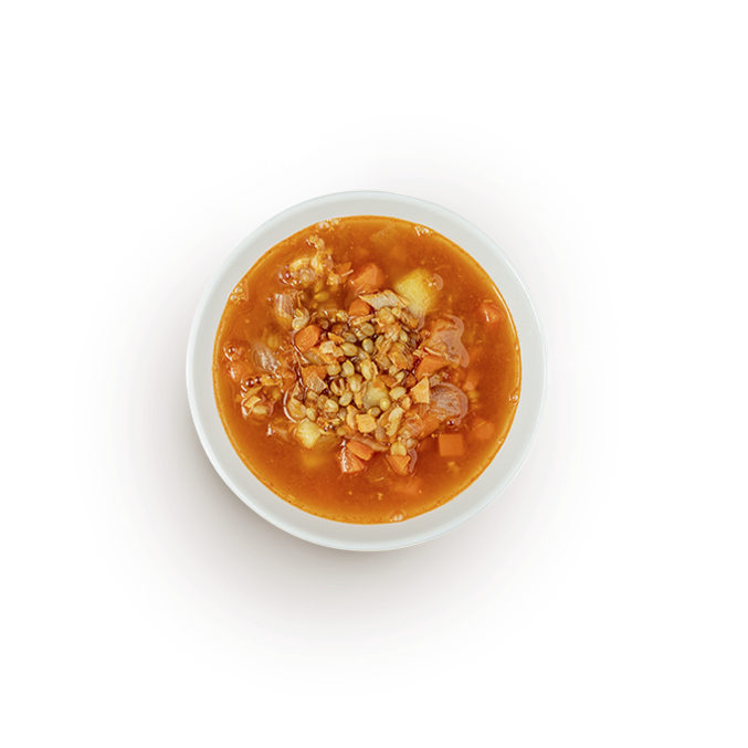 Уха с полбой