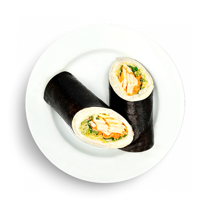 Суши-рулет с цыпленком