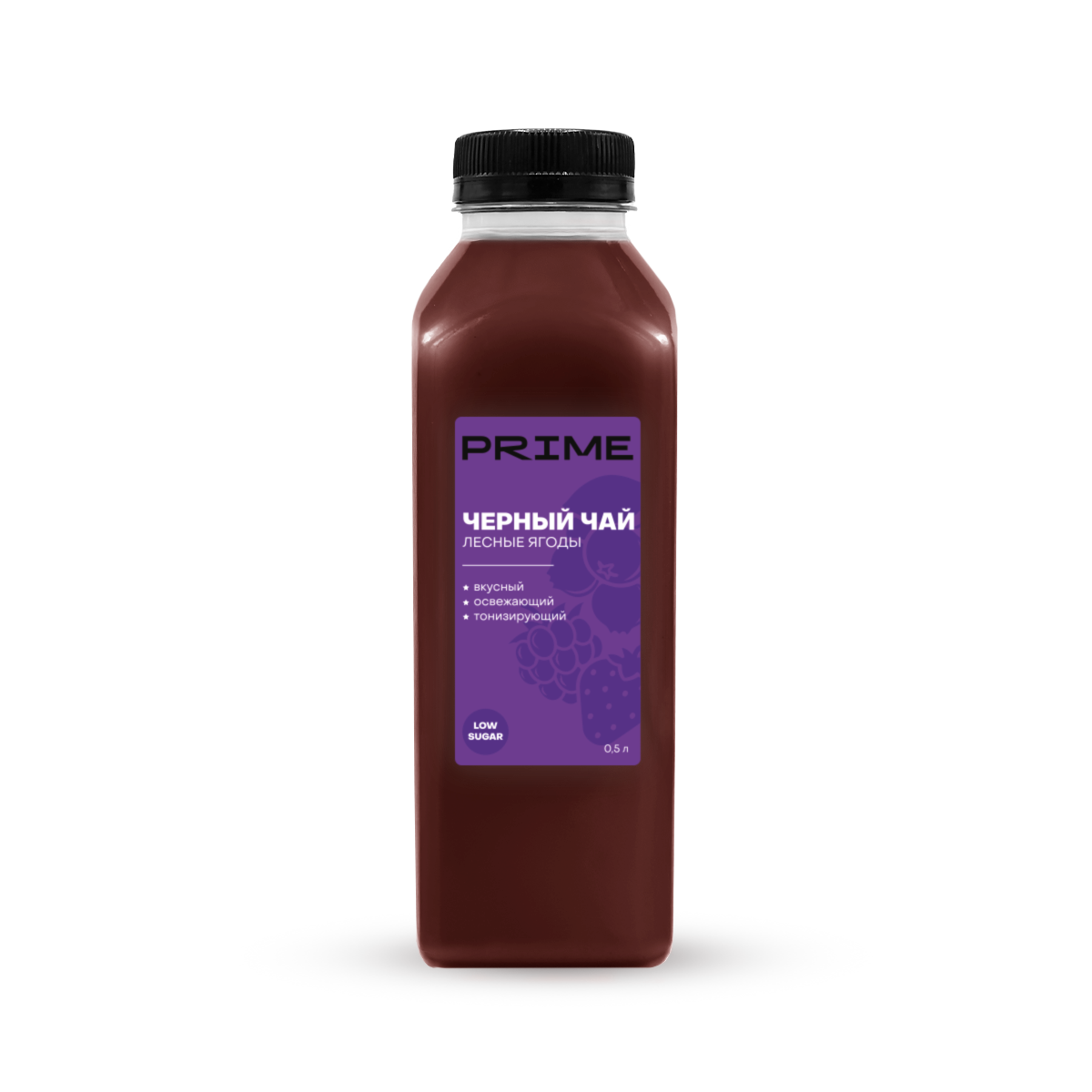 Черный чай лесные ягоды