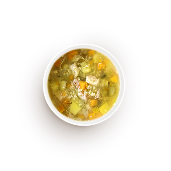 Кулеш пшенный с цыпленком